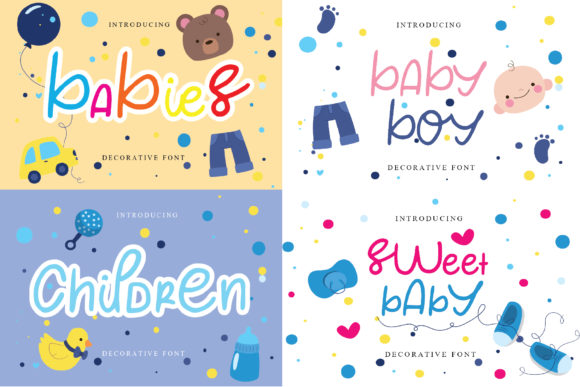 Babies Font for Editorial Design and Creative Projects