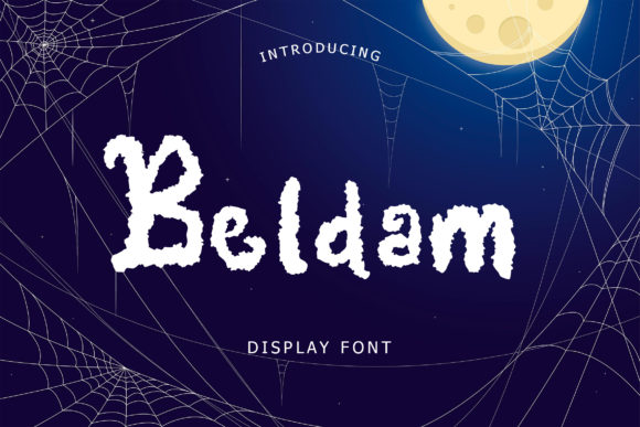 Beldam Halloween Font Brings Spooky Charm to Your Creations