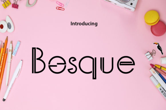 Bosque Font: A Modern Display Typeface for Web Design