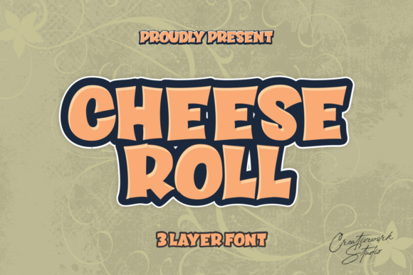 Cheese Roll Font: A Display Typeface That Elevates Branding Effortlessly