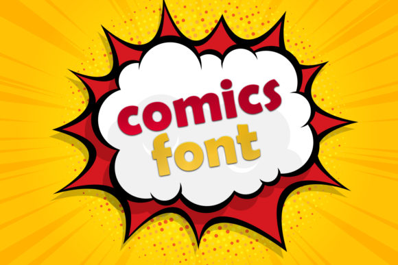 Comics Font for Creative Branding and Playful Typography
