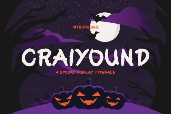 Craiyound Font for Halloween-Themed Campaigns