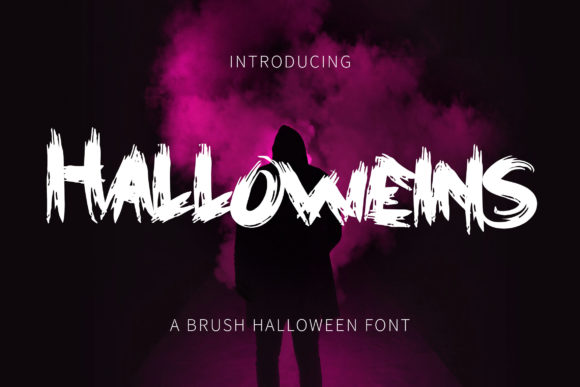 Halloweins Font Review: Bold and Eerie Display Type