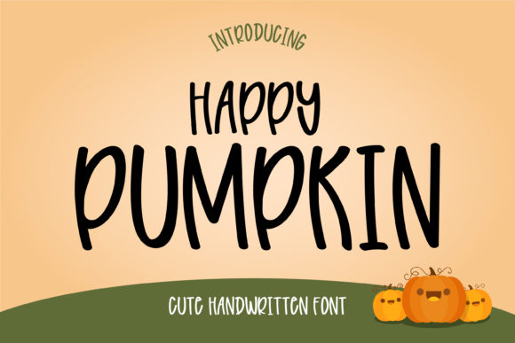 Happy Pumpkin Font: A Joyful Addition to Creative Branding