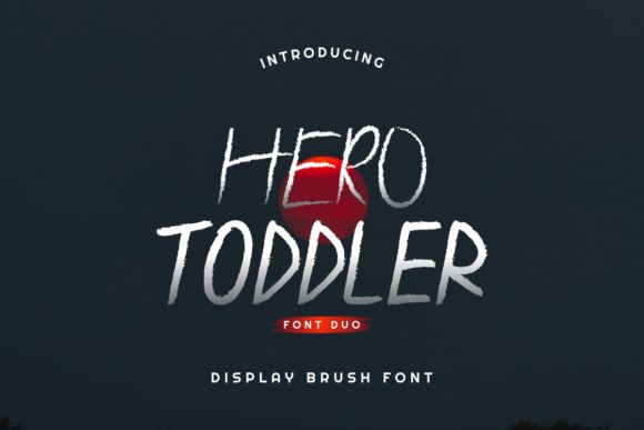 Hero Toddler Font for Makers and Designers