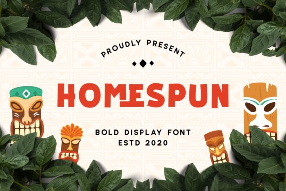 Homespun Font Review: A Display Typeface for Creative Makers