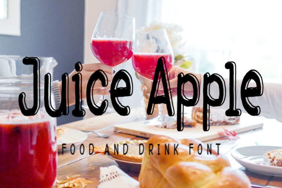 Juice Apple Display Font for Editorial Projects
