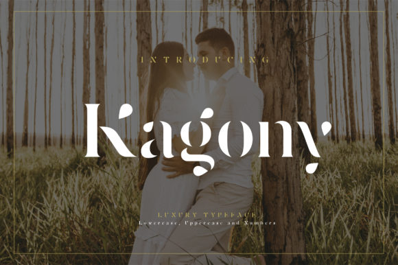 Kagony Font Review for Brand Designers