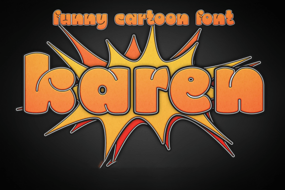 Karen Display Font for Creative Business Branding