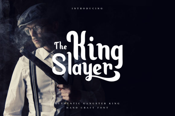 King Slayer Font: A Display Typeface That Elevates Creative Campaigns
