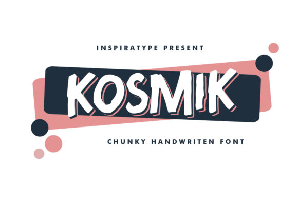 Kosmik Font: A Down to Earth Display Typeface for Creative Projects