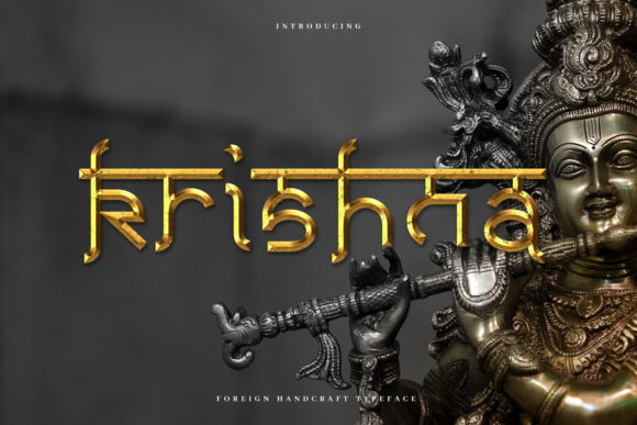 Krishna Display Font for Editorial Elegance