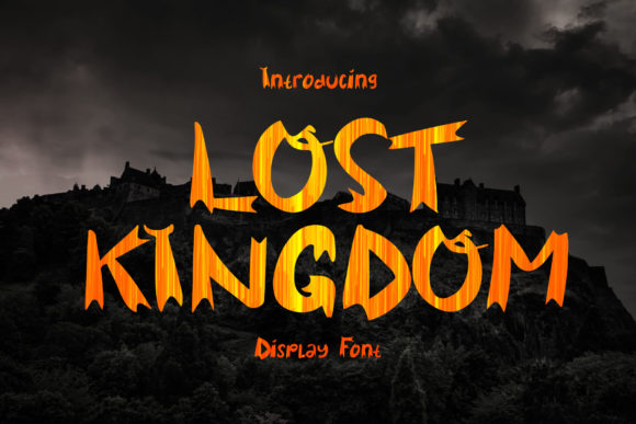 Lost Kingdom Font Brings Spooky Charm to Creative Projects