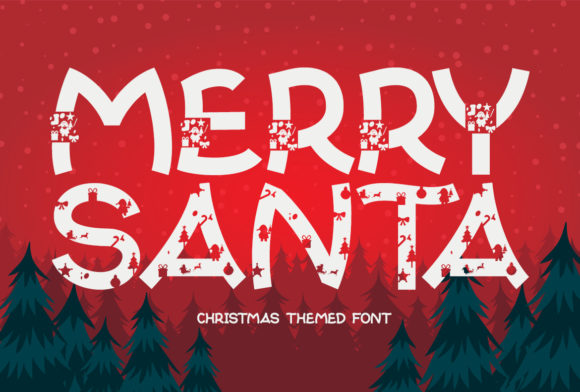 Merry Santa Font for Festive and Friendly Branding Projects