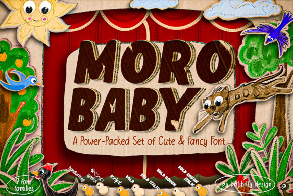 Moro Baby Font for High-Impact Campaign Design