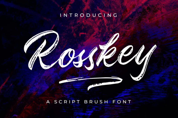 Rosskey Font: A Display Typeface for Editorial Elegance
