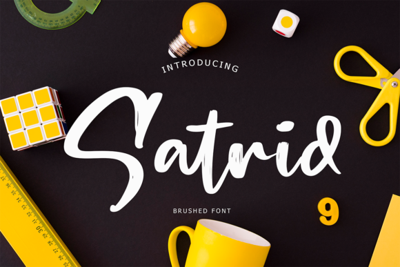 Satrid Font: A Display Typeface That Elevates Your Brand