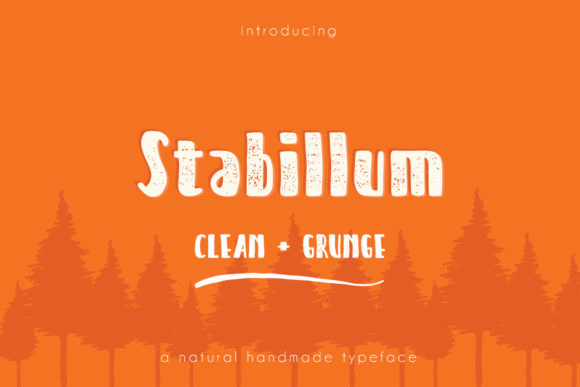 Stabillum Font for Joyful Branding Projects