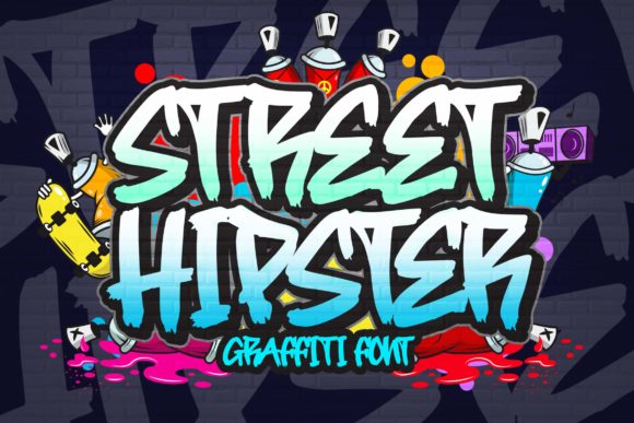 Street Hipster Font for Bold Branding and Urban-Inspired Design