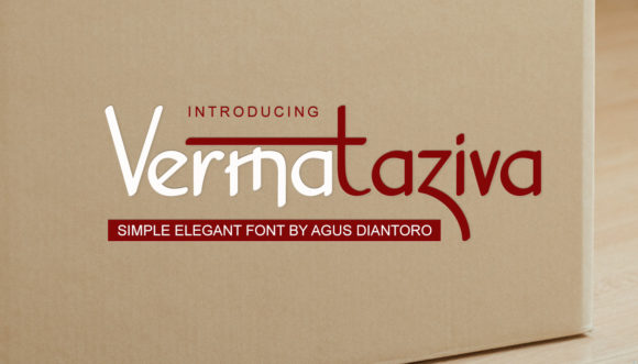 Vermataziva Font: A Modern Display Typeface for Creative Branding