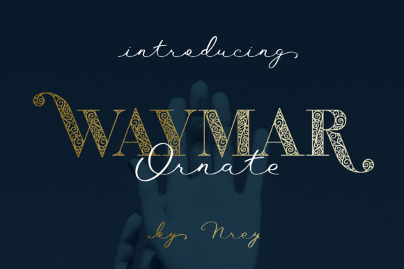 Waymar Ornate Font for Polished Branding and Creative Projects